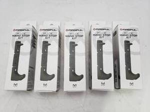 lot 1237 image: MAGPUL M LOK Hand Stop Kit   Olive Drab Green - QUANTITY 5 - BID IS TIMES THE QUANTITY