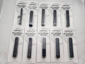 lot 1332 image: MAGPUL M LOK 11 Slot Polymer Rail Section - QUANTITY 10 - BID IS TIMES THE QUANTITY