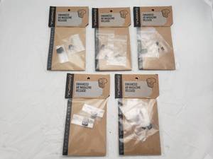 lot 1414 image: MAGPUL Enhanced AR Magazine Release - QUANTITY 5 - BID IS TIMES THE QUANTITY