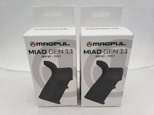 lot 1593 image: MAGPUL MIAD Gen 1.1 Grip Kit for 5.56 Receivers   Black - QUANTITY 2 - BID IS TIMES THE QUANTITY