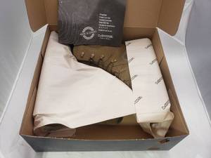 lot 1665 image: BRAND NEW Lowa Zephyr Task Force GTX HI Tactical Boots - Coyote Brown - Size US Mens 8, Model 310532