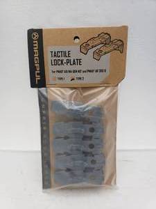 lot 1173 image: MAGPUL Tactile LockPlate   Type 2 5Pack   Stealth Grey