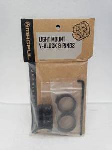 lot 1260 image: MAGPUL Light Mount V Block and Rings