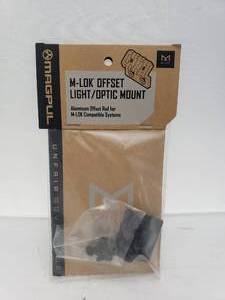 lot 1274 image: MAGPUL M LOK Offset LightOptic Mount