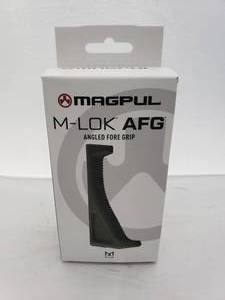lot 1294 image: MAGPUL MOE M LOK Angled Fore Grip AFG   Olive Drab Green