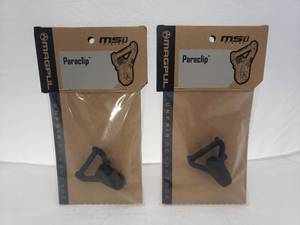 lot 1514 image: MAGPUL Paraclip Sling Attachment - QUANTITY 2 - BID IS TIMES THE QUANTITY
