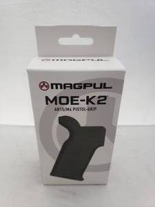 lot 1527 image: MAGPUL MOE K2 Pistol Grip for AR15M4   Olive Drab Green