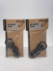 lot 1633 image: MAGPUL MS1 MS3 Single Point QD Adapter   Ranger Green - QUANTITY 2 - BID IS TIMES THE QUANTITY