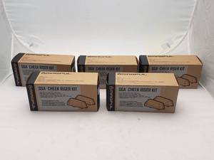 lot 723 image: MAGPUL SGA High Cheek Riser Kit .50inch & .75inch   Black - QUANTITY 5 - BID IS TIMES THE QUANTITY