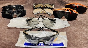 lot 19 image: Eight (8) Pair of Smith &amp Wesson, Uvex, &amp Bouton Safety Glasses