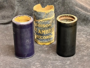 lot 20 image: Antique Edison Blue Amberol Cylinder Records - The Whistling Coquette, Jones &amp Murray &amp Redhead, Ada Jones