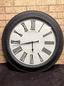 lot 29 image: Big 30 Sterling &amp Noble No. 9 Wall Clock