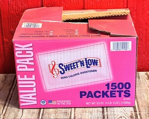 lot 161 image: Case of Sweetn Low Zero Calorie Sweetener Packets