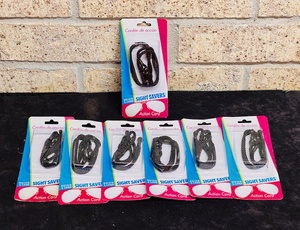 lot 163 image: Seven (7) Packs of Bausch &amp Lomb Sight Savers Action Cords