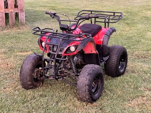 lot 75 image: 2017 107cc TAOTAO 4 WheelerATV W Remote Start