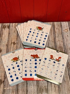 lot 167 image: Nine (9) Backyard Bingo Card Games