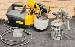 lot 121 image: Wagner PaintREADY Station &amp Central Pneumatics Auto Body Paint Sprayer