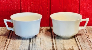 lot 153 image: Set of Two (2) ADAMS Real English Ironstone Coffee Tea Cup  Mug - Made in England