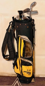 lot 176 image: Golden Cub 220 Jr. Set of Clubs WForemost Putter