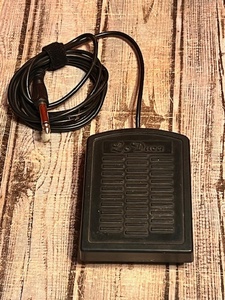 lot 212 image: Lo Duca Keyboard Sustain Foot Pedal Model 3781 T1