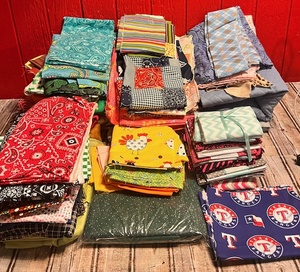 lot 227 image: Huge Lot of New &amp Opened Fabric Quarters