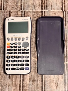 lot 229 image: Casio FX-9750GII Graphing Calculator - White with Cover&nbsp