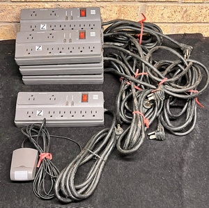 lot 235 image: Lot of Seven (7) Watt Stopper Isole IDP-3050-A Power Surge Strips W One (1) Model DI-110 Auto OnOff Sensor&nbsp