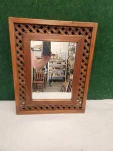 lot 132 image: 17 by 21 wall mirror