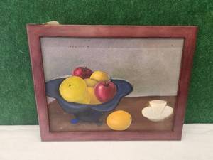 lot 58 image: Original framed painting