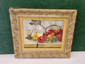 lot 77 image: Original framed artwork