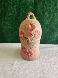 lot 43 image: Vintage handmade clay bell