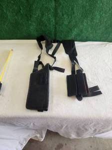 lot 63 image: Over the shoulder gun holster