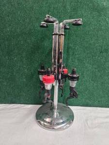 lot 115 image: Drink dispensing stand - holds the bottles