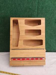 lot 131 image: Bambo pantry storage box