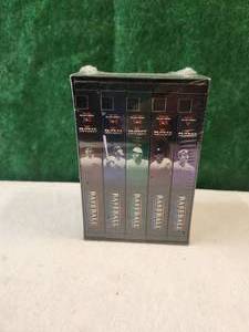 lot 179 image: Unopened Baseball VHS series 1-9