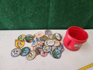 lot 223 image: Collection of patches