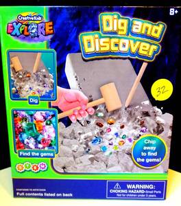 lot 32 image: NEW - CREATIVE KIDS EXPLORE DIG AND DISCOVER ACTIVITY SET