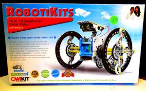 lot 37 image: EDUCATIONAL - OWIKIT ROBOTIKITS 14 In 1 Educational Solar Robot Kit