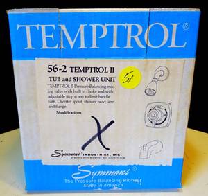 lot 51 image: NEW Unused Symmons BP-56-2-131 Temptrol II Shower Unit $$