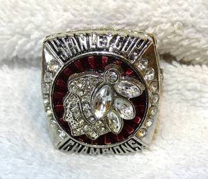 lot 59 image: Jonathan Toews- 2013 Chicago Blackhawks Stanley Cup Ring - SIZE 11.5