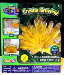 lot 64 image: NEW CREATIVE KIDS EXPLORE CRYSTAL GROWING ACTIVITY KIT