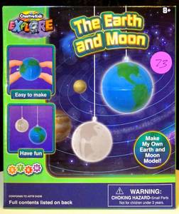 lot 73 image: NEW - CREATIVE KIDS EXPLORE - THE EARTH AND MOON EDUCATION KIT
