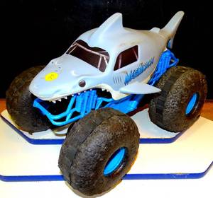 lot 77 image: Megalodon Storm All-Terrain Remote Control Monster Truck
