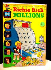 lot 82 image: VINTAGE HARVEY COMICS (1965) RICHIE RICH MILLIONS #15 COMIC