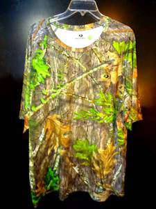 lot 97 image: NICE MENS MOSSY OAK CAMO SHIRT - SIZE 2XL