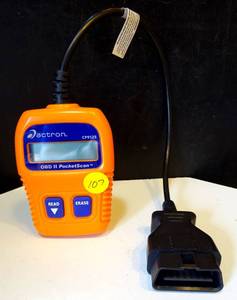 lot 107 image: Actron CP9125 OBD II Pocket Scan, Engine Code Reader Scanner