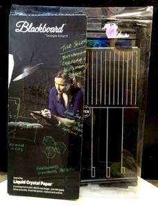lot 149 image: Boogie Board Blackboard 8.5 x 11 Reusable Notebook Letter Size Writing Tablet