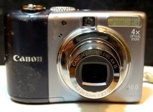 lot 160 image: $$ Canon PowerShot A1000 IS 10MP 4.0x Optical Zoom Digital Camera - WORKS
