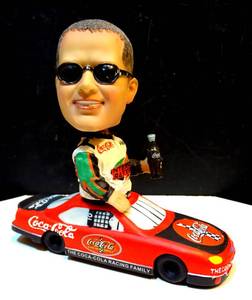 lot 178 image: COLLECTIBLE - 2002 ARBYS NASCAR BOBBLEHEAD - BOBBY LABONTE