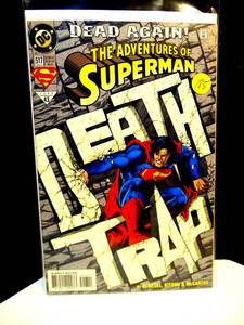 lot 185 image: 1994 DC Comics Dead Again The Adventures of Superman Death Trap #43 BAGGED & BOARDED